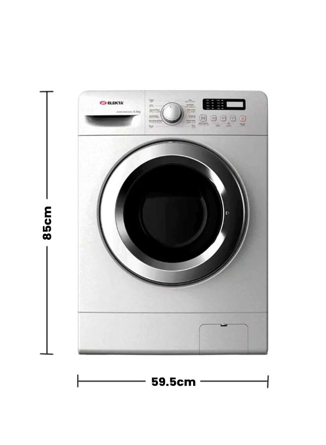ELEKTA - Front Loading Automatic Washing Machine 6Kg EAWM-8600(SW) Silver/Black - Image 1
