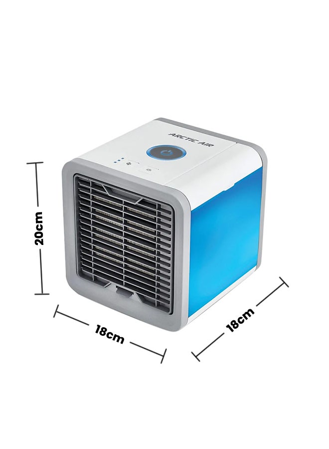 Generic - Portable Mini Air Cooler 088-33 Blue/White - Image 1