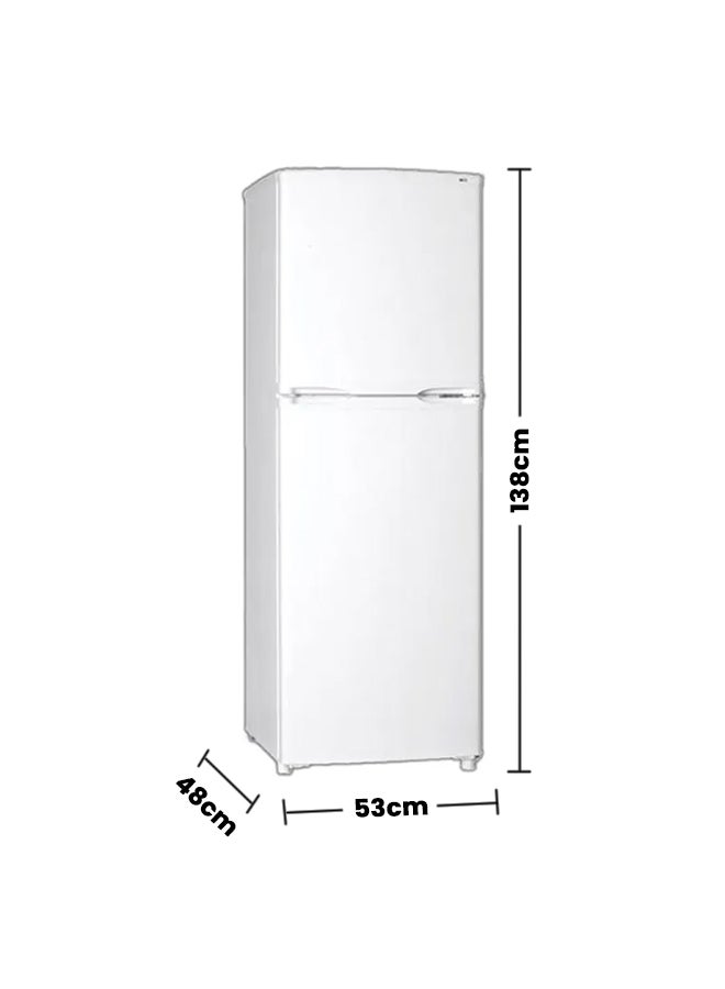 SUPER GENERAL Double Door Refrigerator 190L SGR198H White  - Image 2
