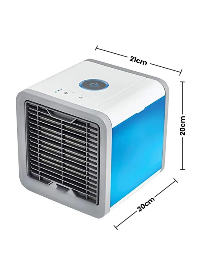 Portable Personal Air Cooler 350w 10102556 Grey/Blue/White - Image 2