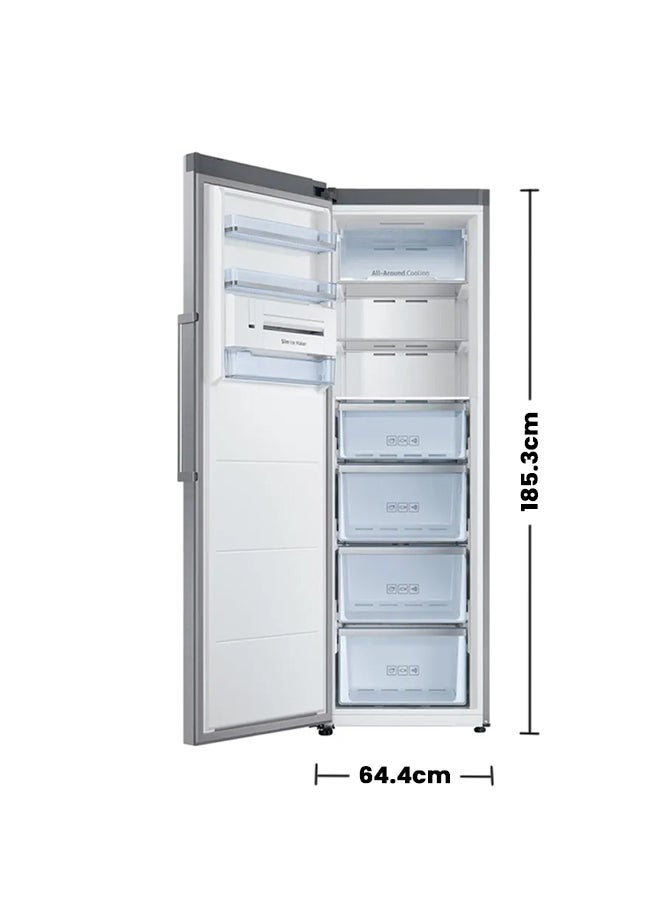Samsung - Single Door Upright Freezer 11.1 Cu ft 315 L RZ32M71107FB Silver - Image 1