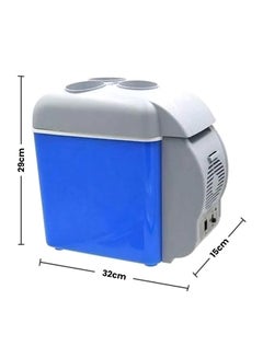 Generic Portable Cooling And Warming Refrigerator 3343 Blue/Grey  - Image 2