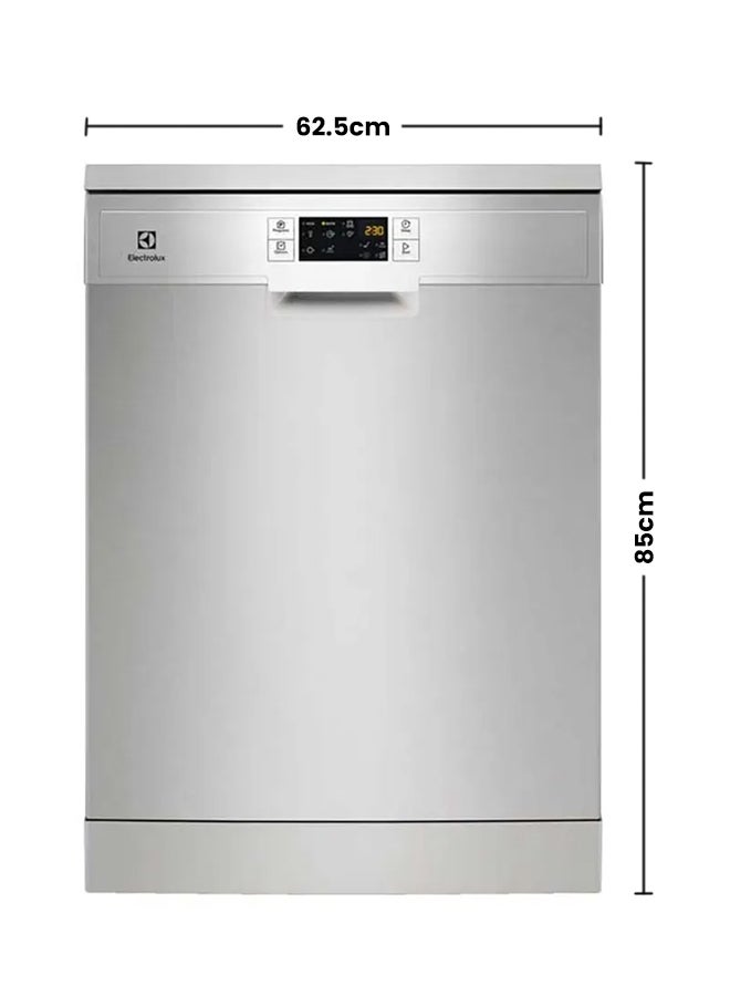 13 Place Dishwasher 6 Programs Settings ESF5513LOX silver