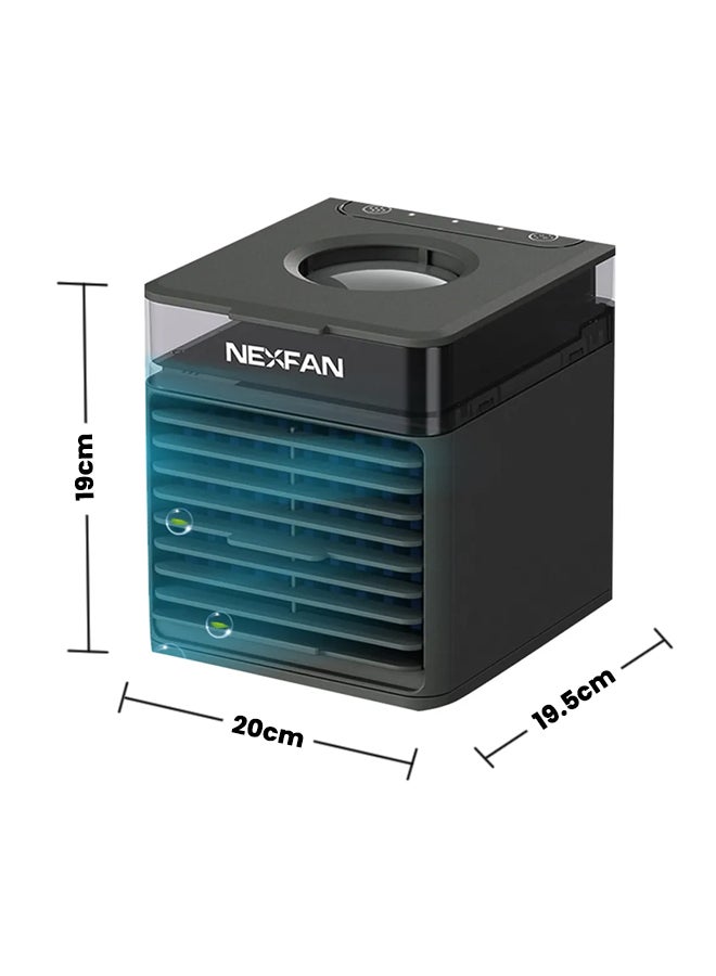جهاز تبريد الهواء المحمول 999.43 ml 10 W ADT19908 أسود  - Image 2
