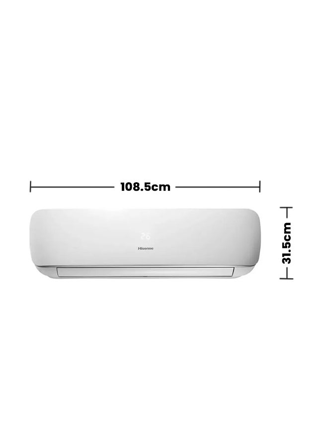 Hisense Wall Split Air Conditinor 2 Ton 220 W AS-24CT4FBBTG1 White  - Image 2