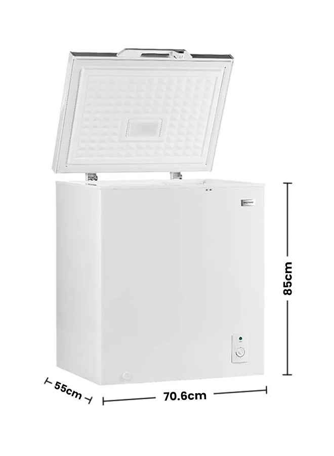 Wolf Power Compressor Fan Single Door Chest Freezer 150 L 100 W WCF150SD white  - Image 2