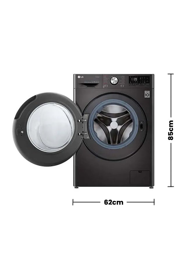 LG Front Load Washing Machine 10.5Kg Washer And 7Kg Dryer F4V9RCP2E Grey/Black 10.5 kg F4V9RCP2E Grey/Black - Image 2