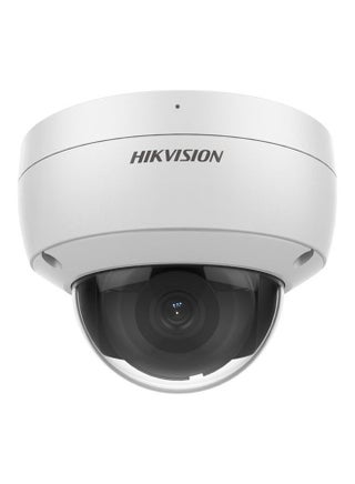 8 MP AcuSense Built-in Mic Vandal Fixed Dome Network Camera, 2.8mm Fixed Lens, H.265+ Compression, Up to 30m IR Range, 120 dB True WDR, Support MicroSD, IP67 / IK10 Protection, White | DS-2CD2183G2-IU - v1642432235/N52425026A_1