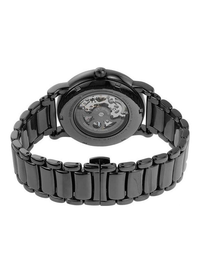 امبوريو ارماني ساعة يد تناظرية بمشبك من الفولاذ المقاوم للصدأ AR60029 - Image 2