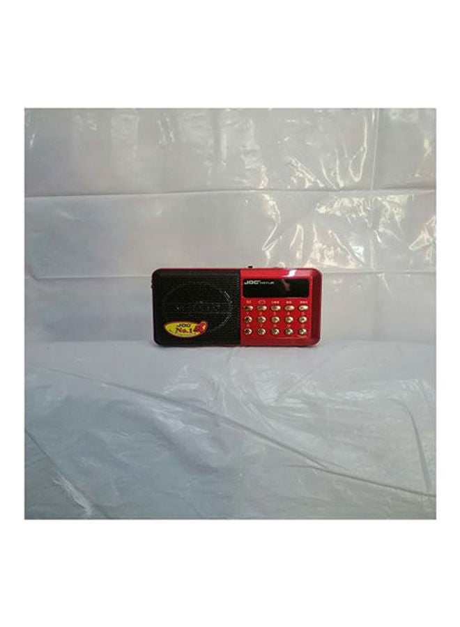 Joc - Digital Fm Radio AD-44623 Red - Image 1