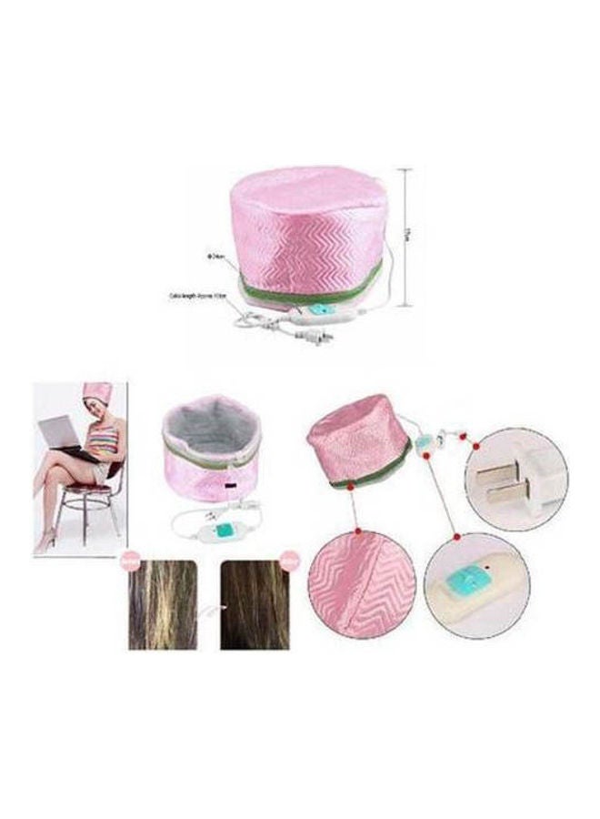 ماركة غير محددة Multi-Use Hair Thermal Cap Pink  - Image 2