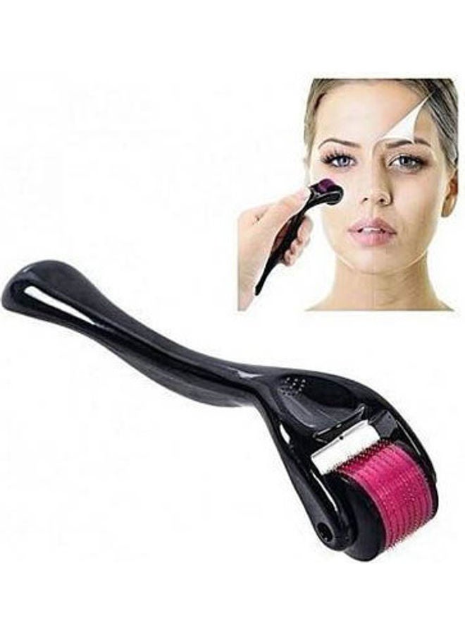 Generic Titanium Micro Needle Skin Derma Roller Black - Image 1