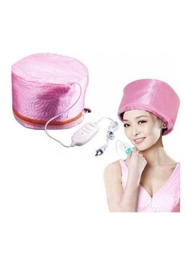 AS SEEN ON TV 5-In-1 Beauty Care Massager For Face And Body - Thermal Spa Professional Conditioning Heat Cap Pink 22*20*6.8cm - Image 1
