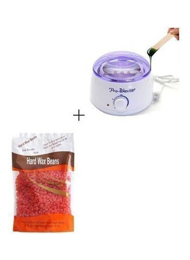 Pro-Wax100 Heater For Hair Removel Hard Wax Beans For Hair Removel Multicolour 500grams - Image 1