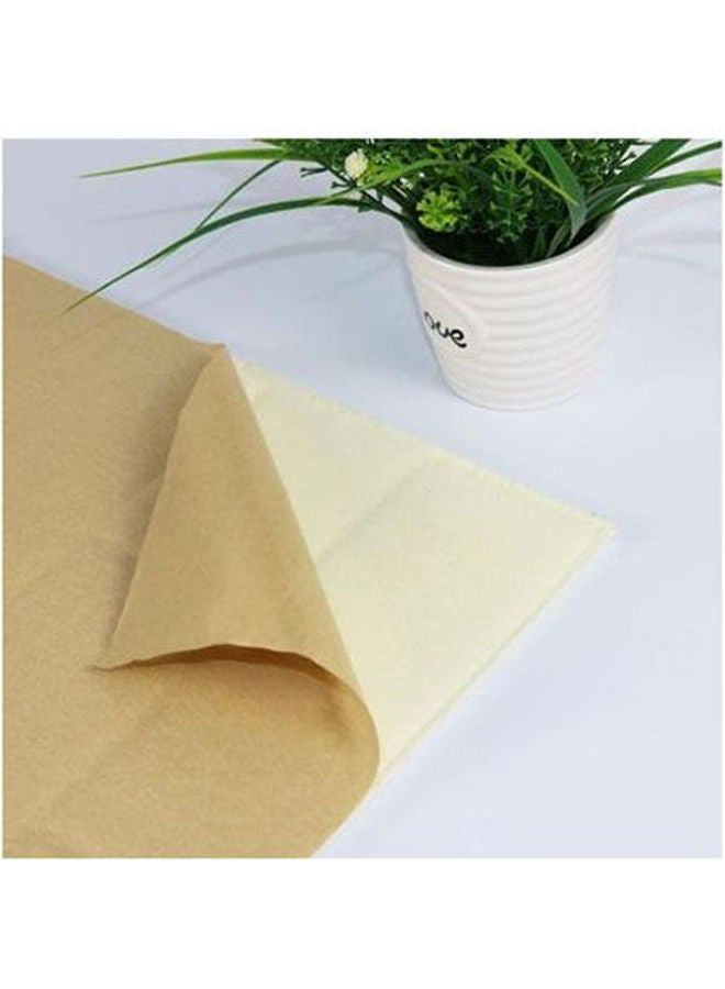 اجفا 3D Self Adhesive Brick Pattern Wall Paper Begie 70*77cm  - Image 2