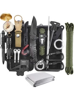 22-Piece Professional Survival Gear Equipment Tools Set 17x10x5cm - v1642481415/N52426645A_1