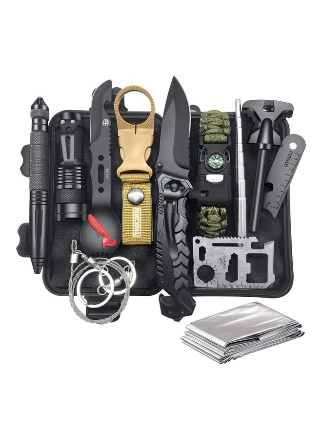 12-Piece Professional Survival Gear Equipment Tools Set 17x10x5cm - v1642481416/N52426642A_1