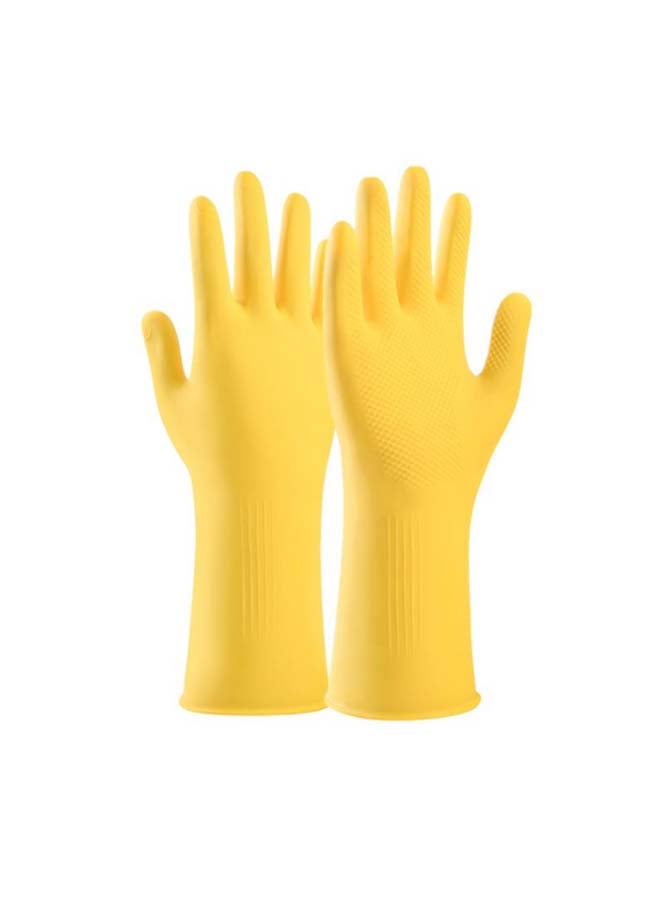 قفازات مطاطية كبيرة الحجم مقاومة للماء وغير قابلة للانزلاق ومتينة