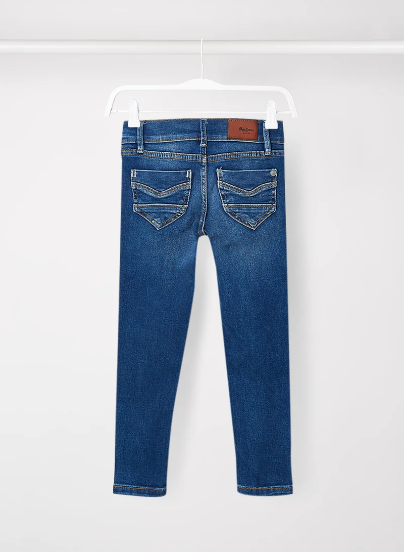Pepe Jeans LONDON Kids Pixlette Mid Waist Skinny Jeans