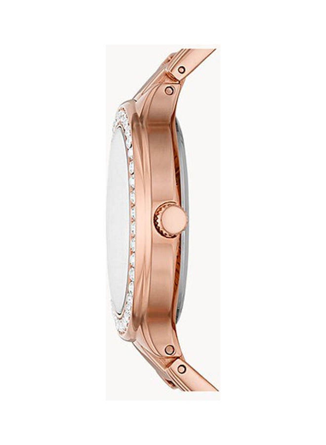 FOSSIL Women's Stainless Steel Analog Watch Bq3706  - Image 3