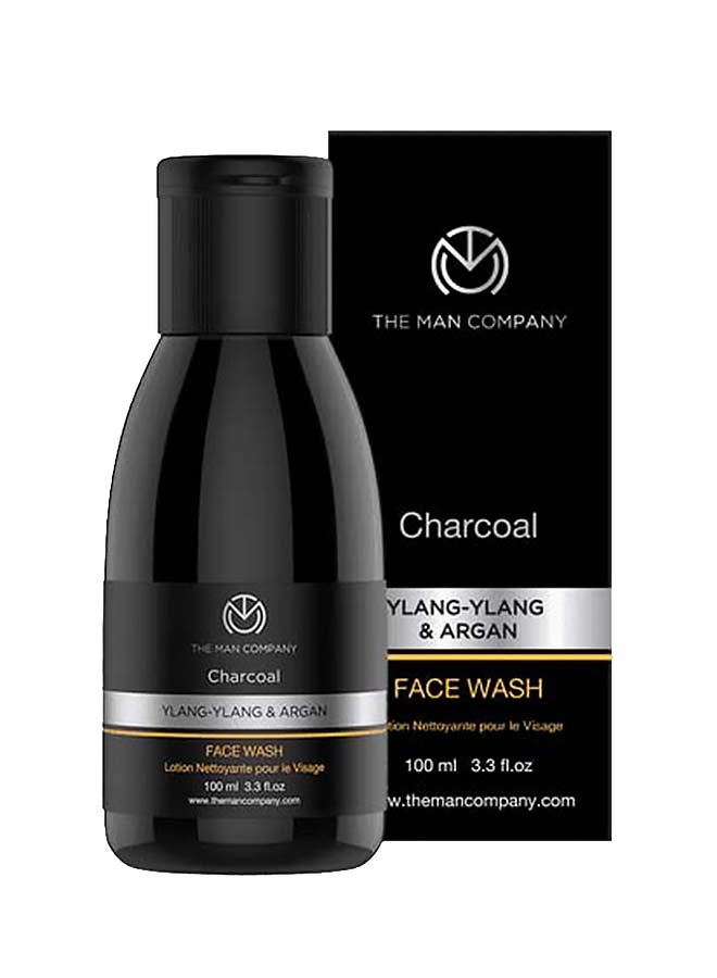 The Man Company - Charcoal Face Wash With Ylang-Ylang & Argan 100ml - Image 1