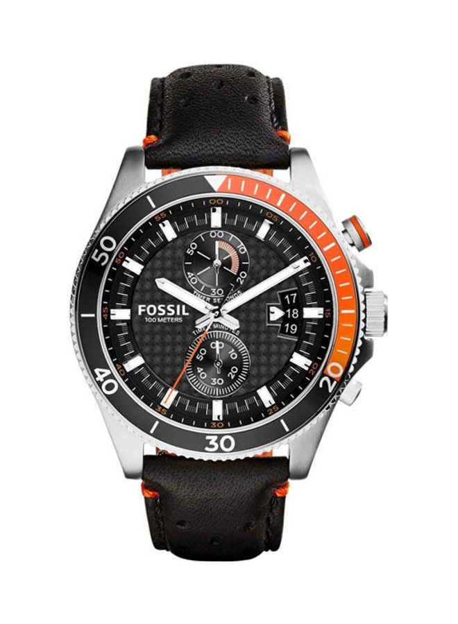 FOSSIL Men's Leather Buckle Analog Watch  ch2953 - Image 1