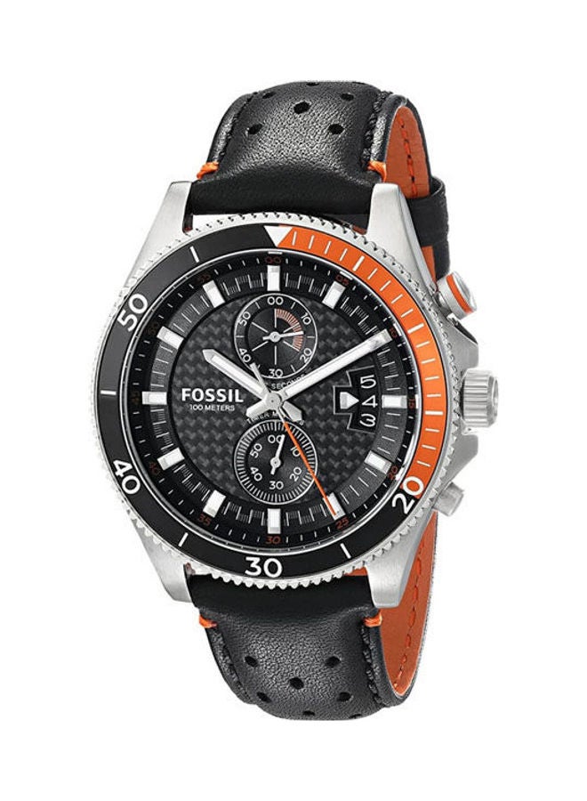 FOSSIL Men's Leather Buckle Analog Watch  ch2953 - Image 2