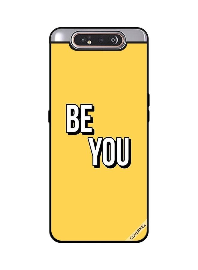 Covernex Protective Case Cover for Samsung Galaxy A80 Be You Yellow - Image 1