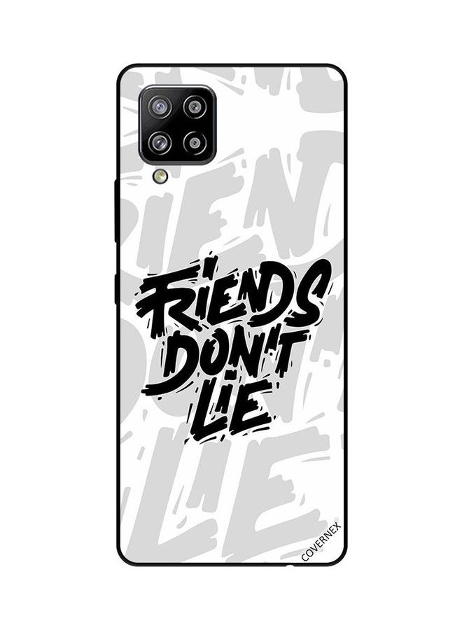 Covernex Protective Case Cover for Samsung Galaxy A42/M42 5G Friends Don't Lie Multicolour - Image 1