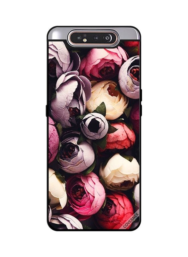 Covernex Protective Case Cover for Samsung Galaxy A80 Cone Roses Multicolour - Image 1