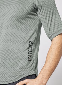 Sivvi x D'Atelier Crew Neck T-Shirt Grey  - Image 4