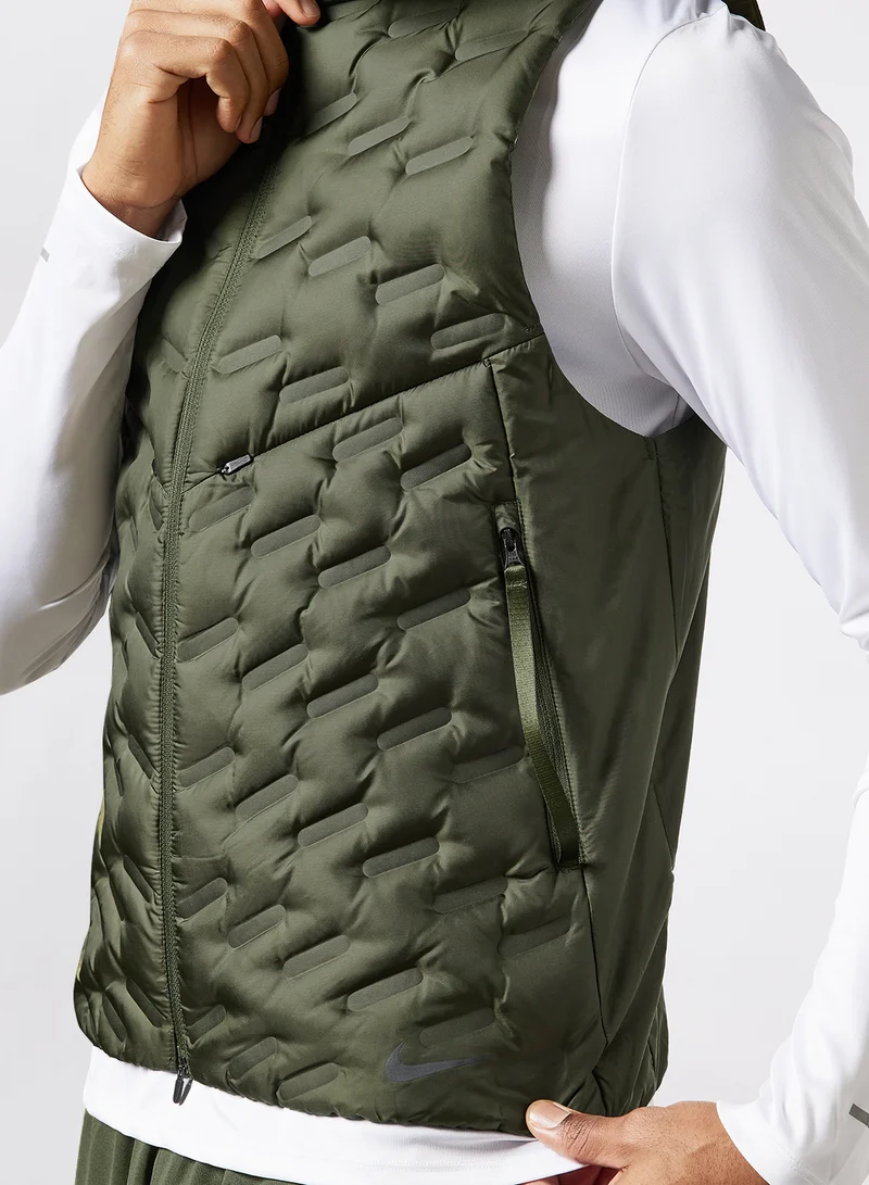 Nike Therma-FIT ADV Running Gilet Army Green