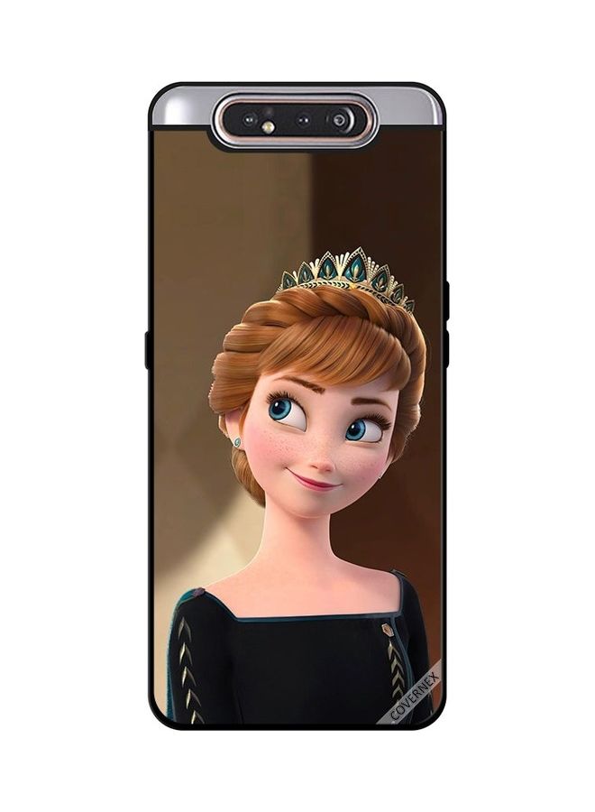 Covernex Protective Case Cover for Samsung Galaxy A80 Frozen Actress In Black Dress Multicolour - Image 1