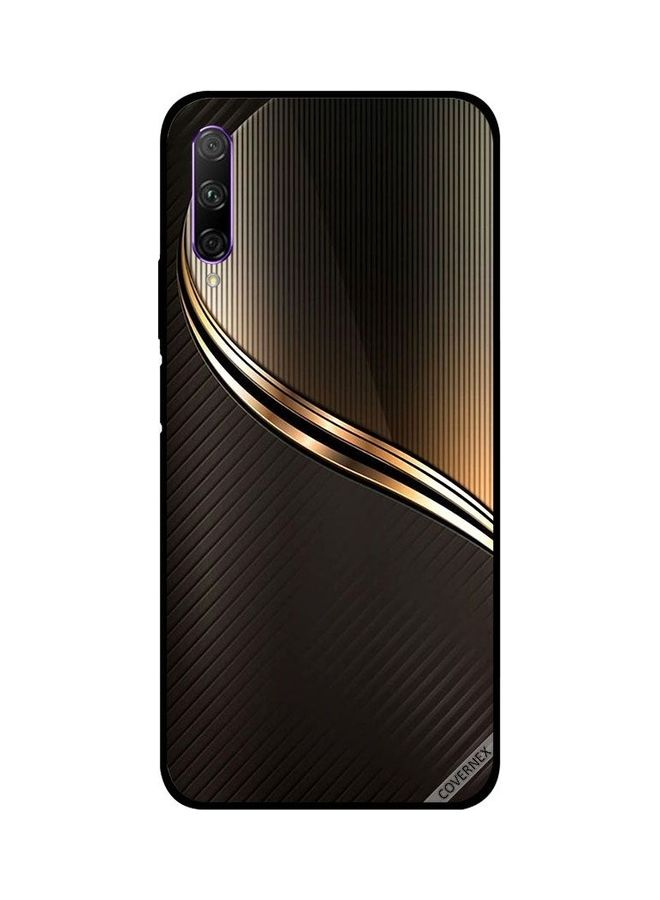 Covernex Protective Case Cover For Huawei Y9S Dark Golden Steal Pattern - Image 1