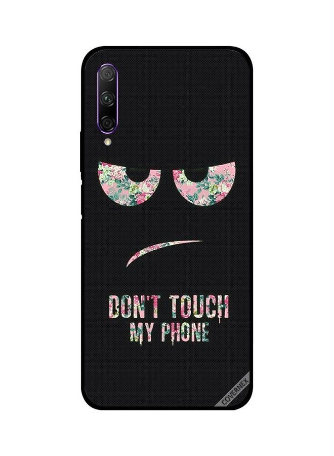 Covernex Protective Case Cover For Huawei Y9s Don't Touch My Phone Floral - Image 1