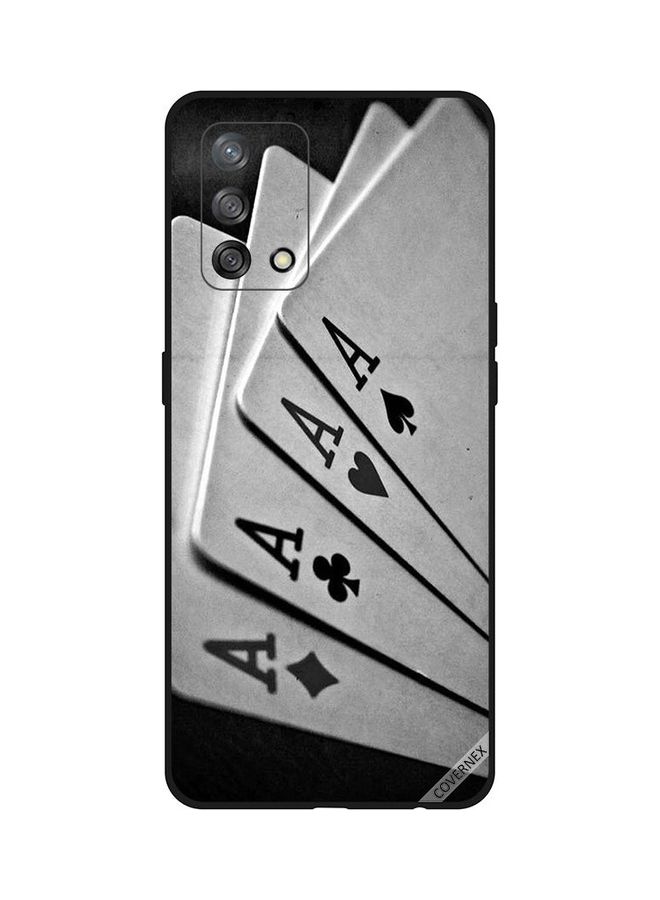 Covernex Protective Case Cover For Oppo F19/A74/A94 Black/White - Image 1