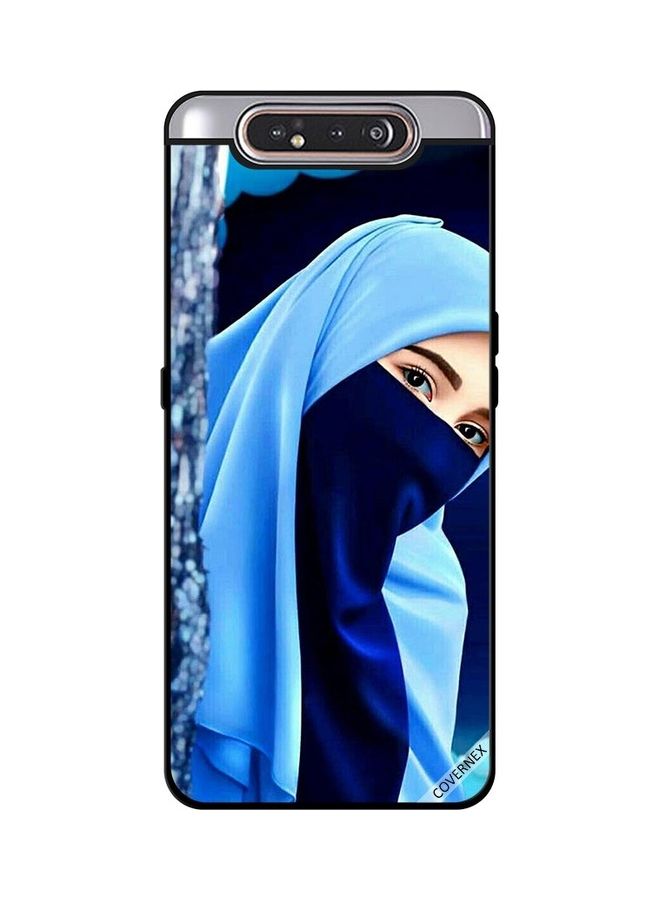 Covernex Protective Case Cover for Samsung Galaxy A80 Hijab Girl Multicolour - Image 1