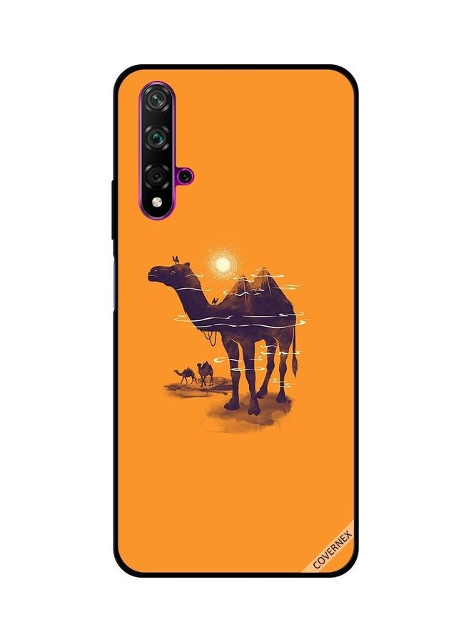Covernex Protective Case Cover For Huawei Nova 5T Orange - Image 1