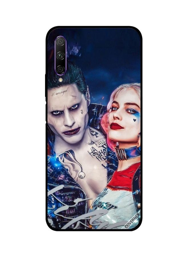 كوفرنيكس غطاء حماية واقي لهاتف هواوي Y9s طبعة شخصيتي الجوكر وهارلي كوين - Image 1