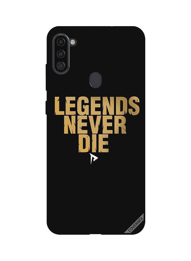 Covernex Protective Case Cover For Samsung Galaxy A11 Legends Never Die - Image 1