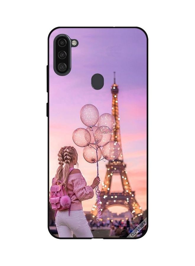 Covernex Protective Case Cover For Samsung Galaxy A11 Girl Holding Balloons - Image 1