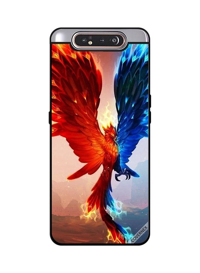 Covernex Protective Case Cover for Samsung Galaxy A80 Fire and Water Eagle Multicolour - Image 1
