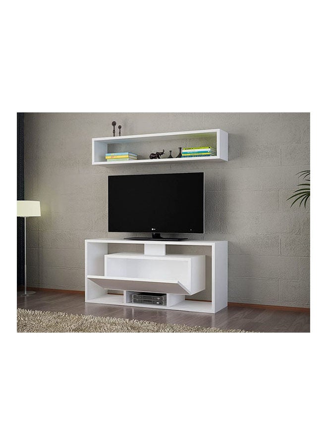 هوم لاند Modern Tv Table White  - Image 1
