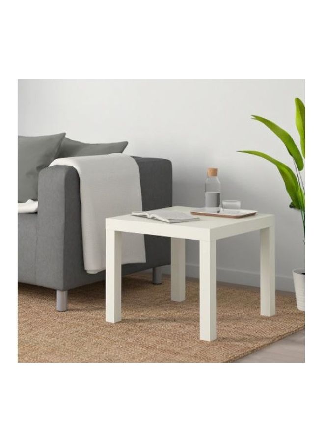 Generic Side Table White 55x55cm  - Image 2