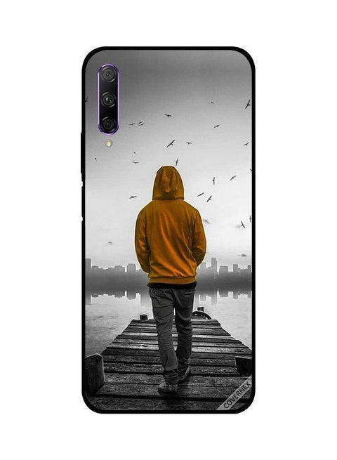 Protective Case Cover For Huawei Y9s Sad Boy Walking