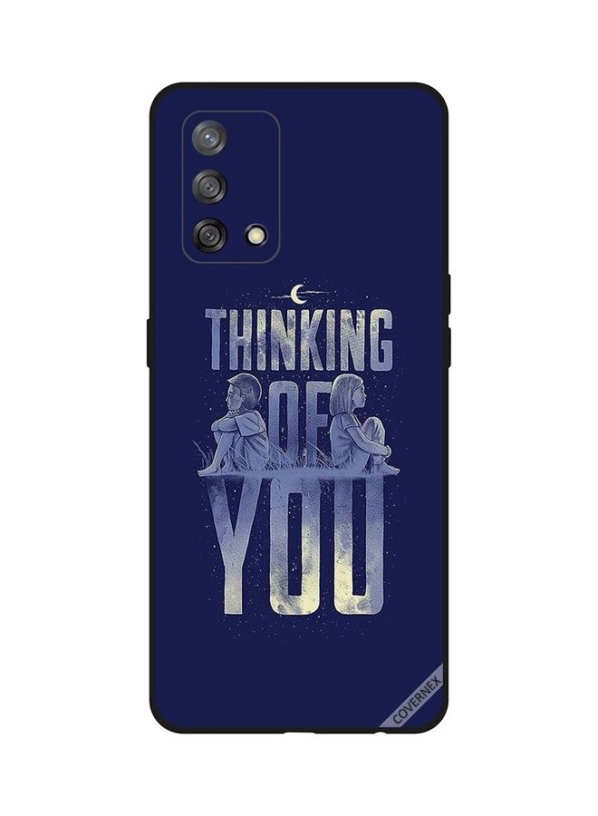 كوفرنيكس غطاء حماية واق لهاتف أوبو طراز F19/A74/A94 أسود/ أبيض - Image 1