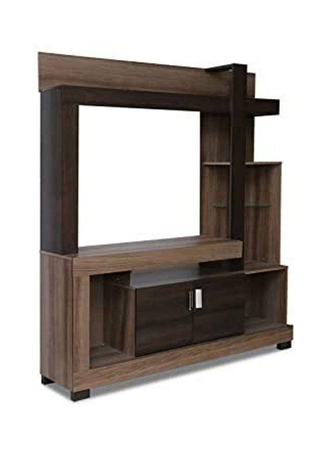 حول الإمارات طاولة تلفزيون عصرية بني - Image 2