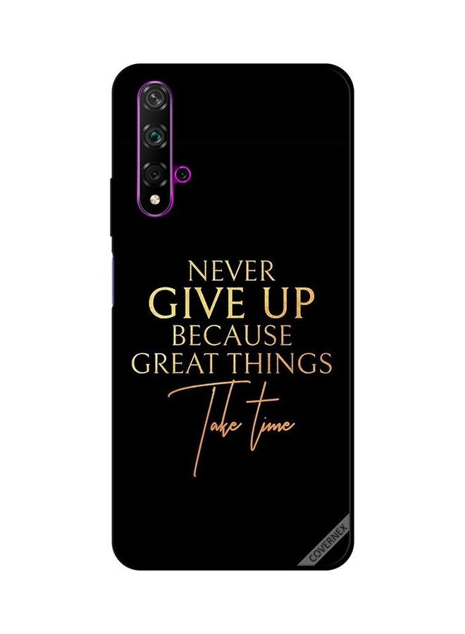 Covernex Protective Case Cover For Huawei Nova 5T Multicolour - Image 1