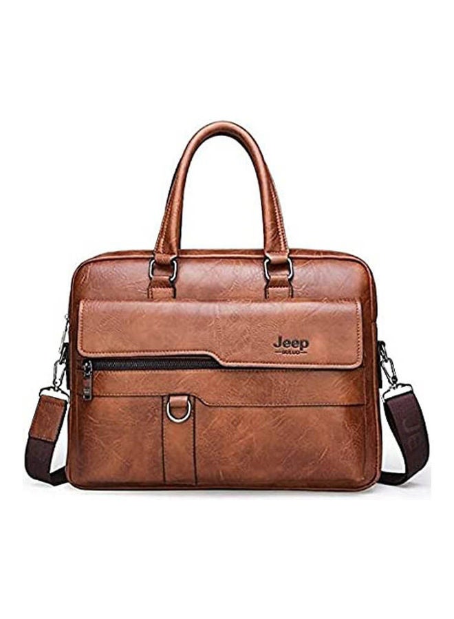 Jeep Buluo Briefcases Brown 