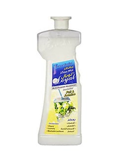 لويال معطر عام مركز للأرضيات برائحة الفل والياسمين لون أبيض 700ملليلتر 